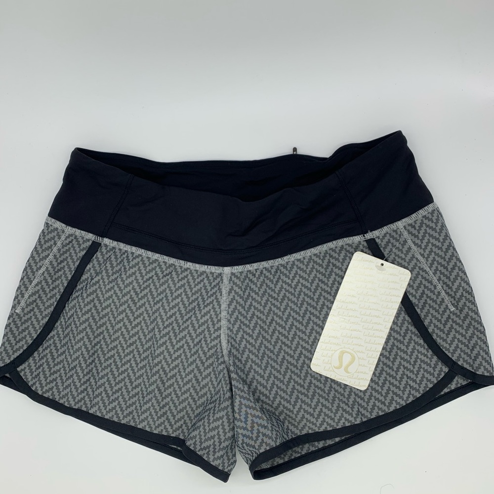 LULULEMON Shorts black shorts. NWT. Size 6